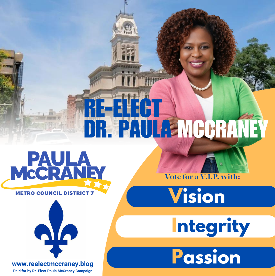 Vote for a V.I.P. — Vision, Integrity, Passion