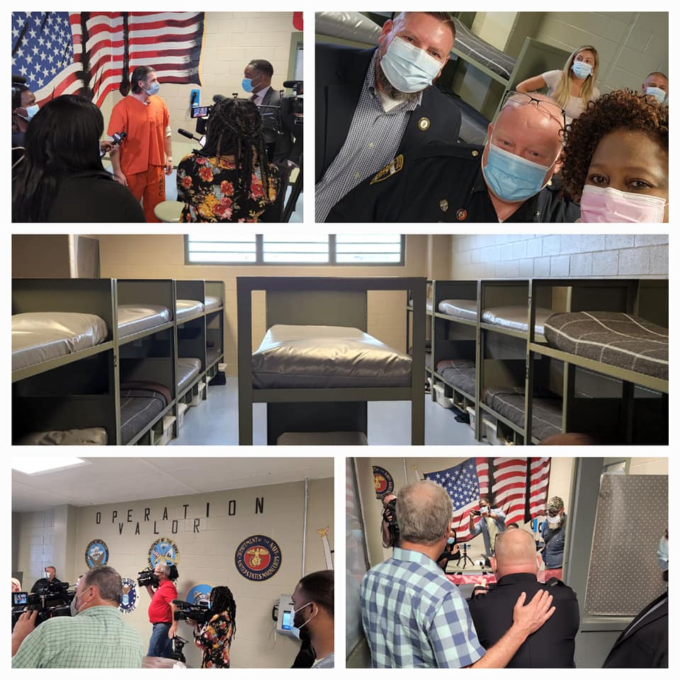 Touring corrections facilities and meeting with staff