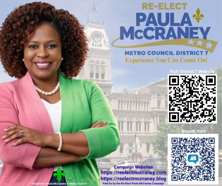 Dr. Paula McCraney, Louisville Metro Council District 7 Councilwoman seeking re-election