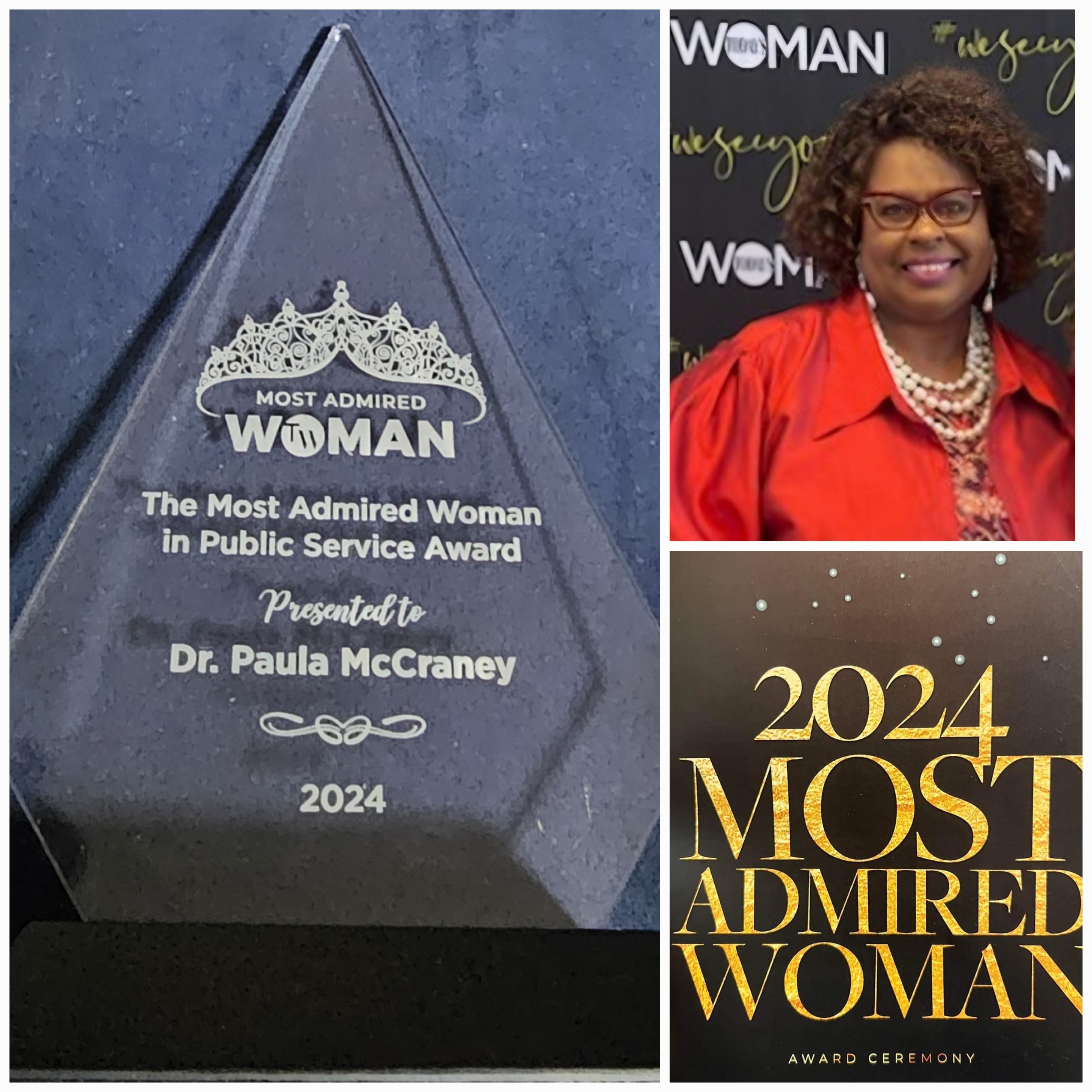 2024 Most Admired Woman in Public Service Award
