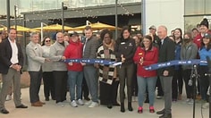 Ribbon cutting ceremony at TopGolf