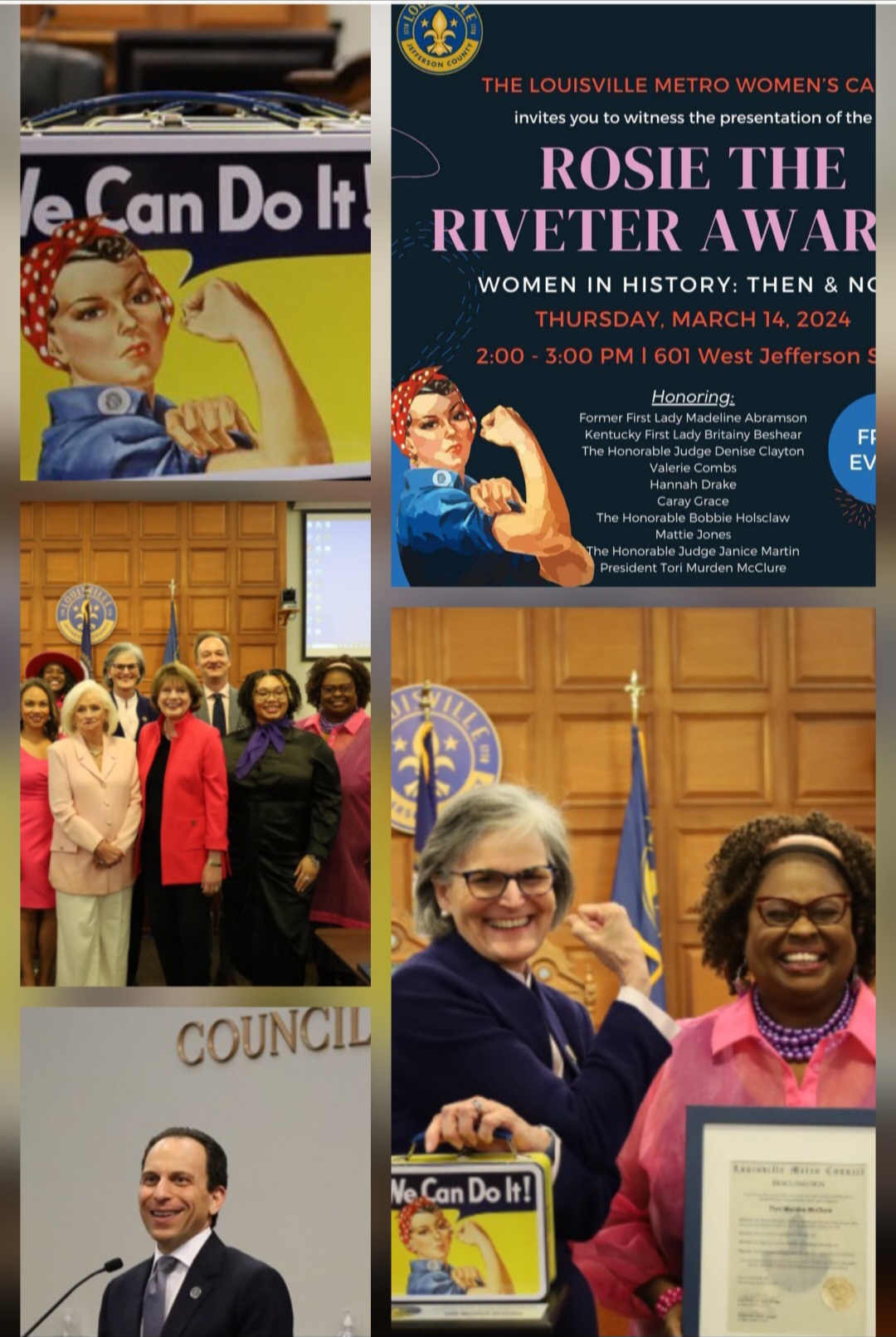 Rosie the Riveter Awards — Women's History Month